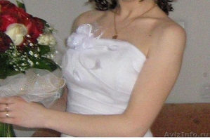 белоснежное свадебное платье - Изображение #2, Объявление #51216
