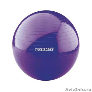 Фитбол "Торнео"  65см фиолетовый цвет  - Изображение #1, Объявление #901816